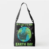 地球の日：行く惑星それはあなたの地球の日 クロスボディバッグ (裏面)