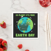 地球の日：行く惑星それはあなたの地球の日 スタンダードカクテルナプキン (インサイチュ)