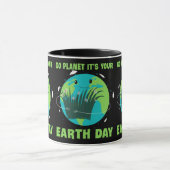 地球の日:行く惑星それはあなたの地球の日 マグカップ (中央)