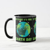 地球の日:行く惑星それはあなたの地球の日 マグカップ (左)