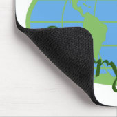 地球の日–9d マウスパッド (コーナー)