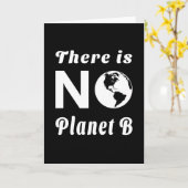 地球の日 B型の惑星はない 地球を守れ カード (黄色い花)