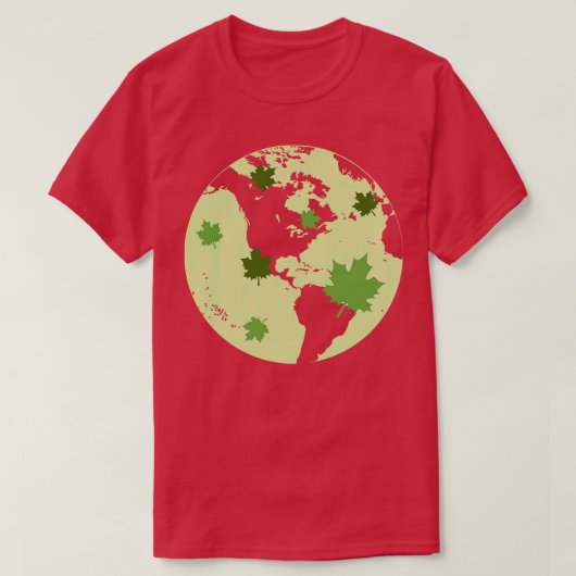 地球の日 Tシャツ (デザイン正面)