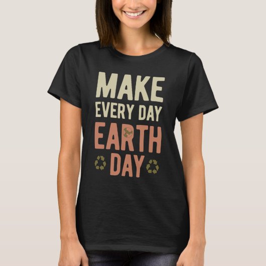 地球の日 Tシャツ (正面)