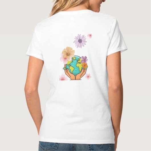 地球の日 Tシャツ (裏面)