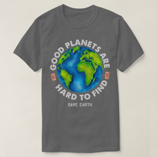 地球の日 Tシャツ (デザイン正面)