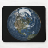 地球の景色 マウスパッド (正面)