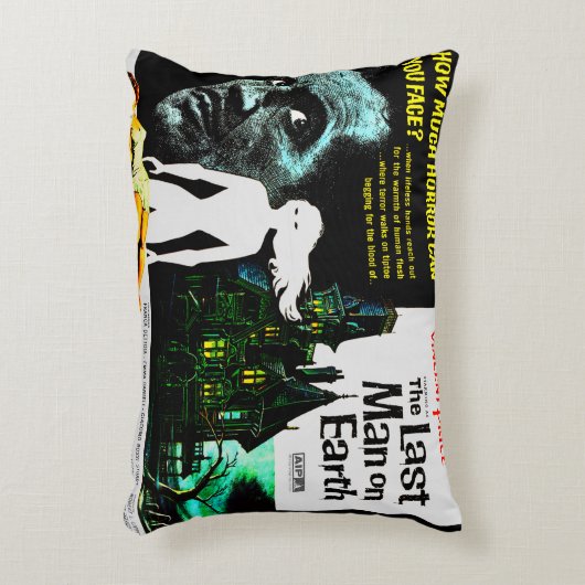 地球の最後の男の枕 アクセントクッション (正面(垂直))