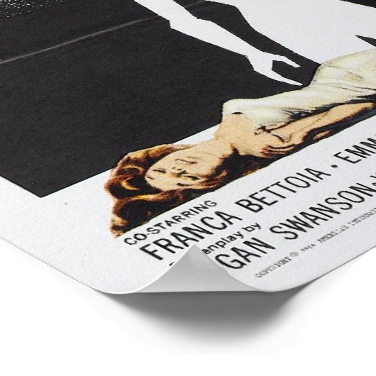 『地球の最後の男』(1964年)映画ポスター ポスター (角)