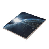 地球の月および太陽 タイル (側面)