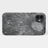 地球の月の月の影響の噴火口Tycho Case-Mate iPhoneケース (裏面(横))