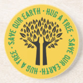 地球の木救を抱き締める コースター (正面)