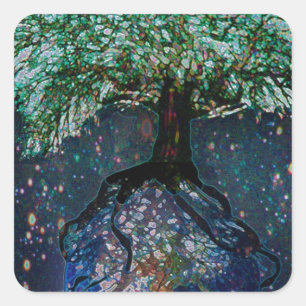 地球の木 スクエアシール