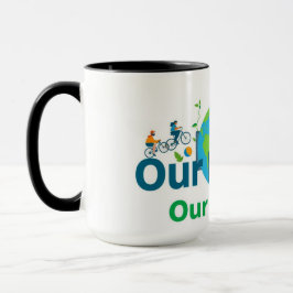 地球の未来のための世界的なコミュニティの行動 マグカップ