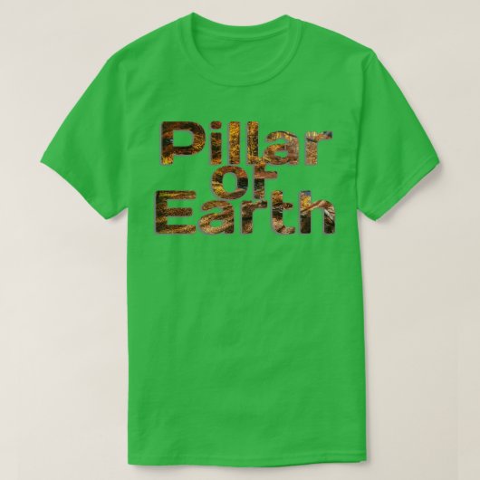 地球の柱1 Tシャツ (デザイン正面)