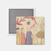 地球の楽園のダンテとヴァージル マグネット (正面/裏面)