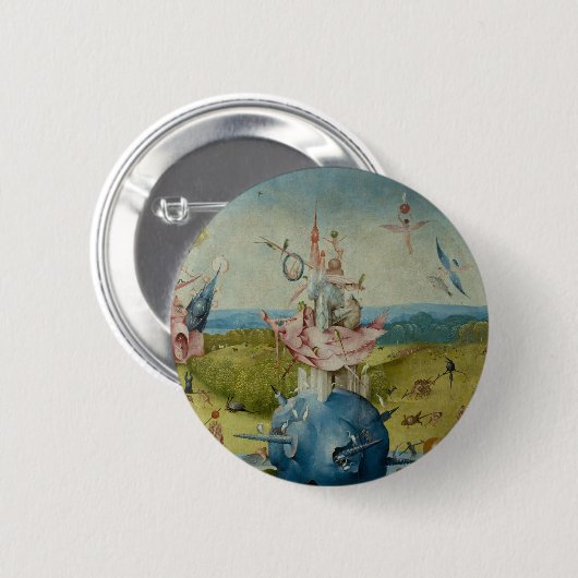 地球の歓喜の庭 缶バッジ (正面&裏面)