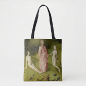 地球の歓喜の庭、15世紀 トートバッグ (正面)
