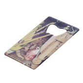 地球の歓喜2の庭 クレジットカード栓抜き (正面アングル)