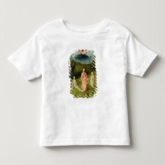 地球の歓喜2の庭 トドラーTシャツ (正面)