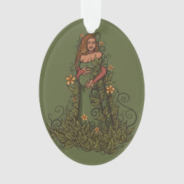 地球の母の女神ドルイド オーナメント