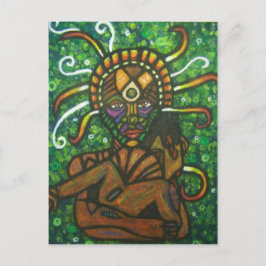 地球の母はがき ポストカード