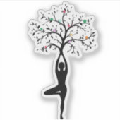 地球の母ステッカー シール (正面)