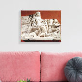 地球の母親の擬人化,寓意的r キャンバスプリント (インサイチュ (リビング))