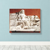 地球の母親の擬人化,寓意的r キャンバスプリント (インサイチュ (ウッドフロア))