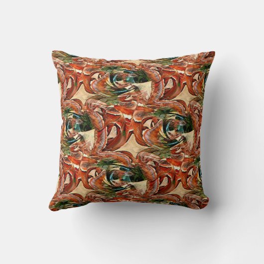 地球の母…... クッション (裏面)