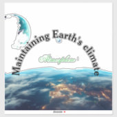 地球の気候の維持 シール (シート)