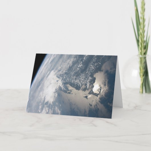 地球の水に輝く。 カード (正面)