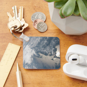 地球の水に輝く。 キーホルダー