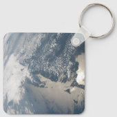 地球の水に輝く。 キーホルダー (裏面)