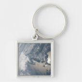 地球の水に輝く。 キーホルダー (正面)