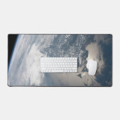 地球の水に輝く。 デスクマット (キーボード&マウス)