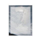 地球の水に輝く。 ノートパッド (回転)