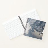 地球の水に輝く。 ノートブック (内部)