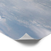 地球の水に輝く。 ポスター (角)