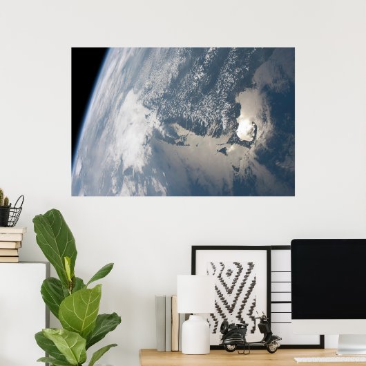 地球の水に輝く。 ポスター (ホームオフィス)