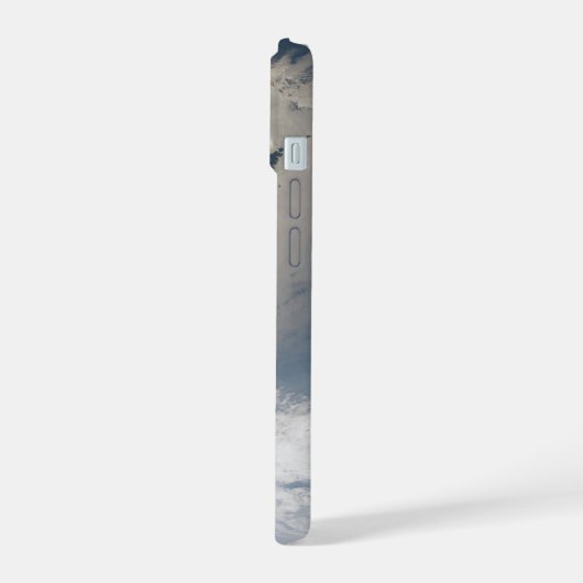 地球の水に輝く。 iPhone 15ケース (左側面)