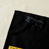 地球の汚染に対する解決策は一つしかない ビーチタオル (インサイチュ)