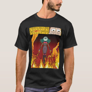 地球の汚染に対する解決策は一つしかない Tシャツ