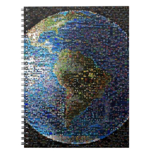 地球の波 ノートブック (正面)