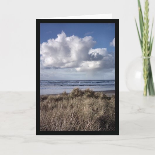 地球の海および空 カード (正面)