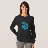 地球の温暖化と気候変動から地球を守ろう  Tシャツ (正面フル)