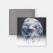 地球の熊の抱擁 マグネット (正面/裏面)