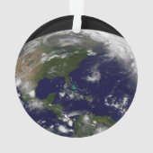 地球の熱帯嵐。 オーナメント (裏面)
