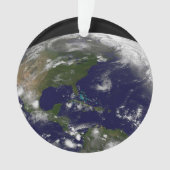 地球の熱帯嵐。 オーナメント (正面)