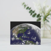 地球の熱帯嵐。 ポストカード (スタンド正面)